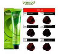 Bremod BR-R301 (Red .45/ Green .2)Hair Color without using bleach dye hair color cream special red 0