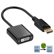 HD 1080P Display Port DP to DVI Adapter DisplayPort to DVI Cable Adapter Converter Male to Female Fo
