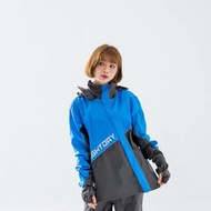 終結者斜開專利兩件式風雨衣-寶藍