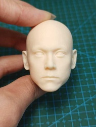 Eddie Peng Yuyan Male Head Sculpt Actor Carving Unpanited 3Dprint Soldier Model For 1:6