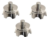 Leofoto TFC-US Rock Claws Set of 3 Universal Tripod Feet 3/8" Thread Stainless Steel Rustproof