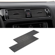 10Pcs Trim Ventilasi Udara Mobil Strip Dekorasi Outlet AC Warna-warni Aksesori Mobil AUTO Warna-warn