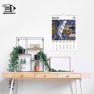 [GoodGirlm1] 2026 Weird Medieval Cats Calendar Quirky Art Celebrating Felines In A Fany Middle Ages 