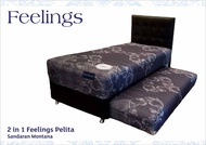 SPRING BED FEELINGS 2 IN 1 SPRING BED MODERN KASUR SPRING BED ROMANCE