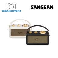 Sangean RA101 FM/Bluetooth/TWS/AUX Portable Wooden Cabinet Radio