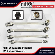 [ HITTO ] Double Flexible Torx 'E' Socket Wrench | Double Flexible Socket Wrench | 'E' Wrench | CRV