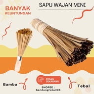 Broom Wok Broom Cauldron Broom Bamboo Cauldron Broom Cleaning Cauldron Broom Frying Pan Mini Bamboo 