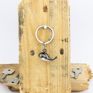 【客製雷刻】鯨魚造型吊飾鑰匙圈_非常律師同款