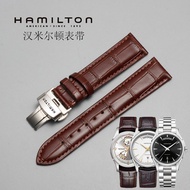 Hamilton Original Strap Jazz Eternal Khaki Airlines Hamilton Men Women Genuine Leather Watch Strap B