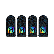 Bluewow MLBB combo găng tay bảo vệ ngón tay cái chơi game dạ quang-Găng tay sợi bạc chống trượt với