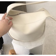 Exhibit Blue White Hobo Bag