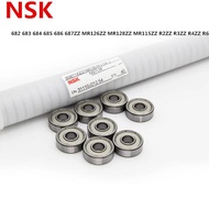 Origin Japan NSK Bearing ABEC-7 Miniature Ball Bearings 682 683 684 685 686 687ZZ MR126ZZ MR128ZZ MR