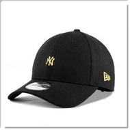 【ANGEL NEW ERA】MLB 紐約 洋基 NY 黑金 小Logo 9FORTY 老帽