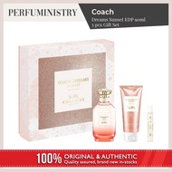 🇸🇬 [perfuministry] 💥COACH DREAMS SUNSET FOR WOMEN💥 EDP 90ML 3PCS GIFT SET PERFUME / FRAGRANCE