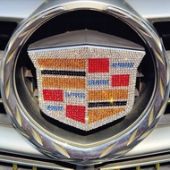Suitable for Cadillac CT5CT4CT6 Diamond Decoration Modified Diamond Car Sticker Diamond Direction Cr