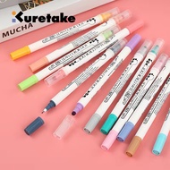 Japan Japan Kuretake Kuretake Double-Headed Dot Pen Dot Pen Single Watercolor Paint Brush Student Ha