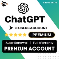 ChatGPT Plus Official Account ⚡️ 𝗢𝗽𝗲𝗻𝗔𝗜 🔥 GPT-4o🔥 Instant Delivery | Full Warranty | Auto-Renewal | 