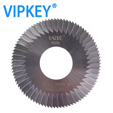 0020A HSS 100D 100E1 100F1 key cutting machine key cutter 70*1.3*25.4mm*90T saw blade mini circular 