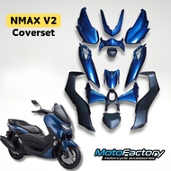 YAMAHA NMAX155 V2 NMAX V2 COVERSET BODY COVER SET BLUE
