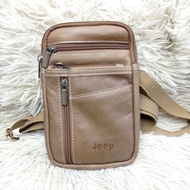 tas selempang pria kulit asli import tas hp pinggang pria tas pria
