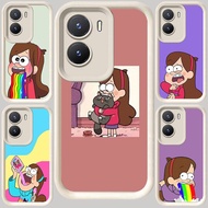 M-40 Gravity Falls Mabel Pines White Casing for VIVO IQOO Z10 13 T4 Z9 Y15s Y16 Y35 Y01 Y15a Y22 Z9X