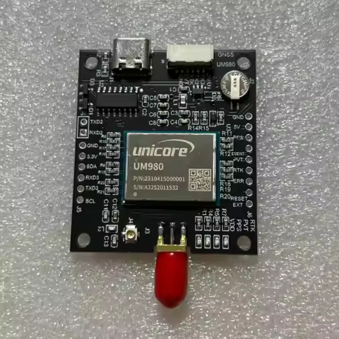 UM980 RTK GNSS Receiver High Precision Surveying Rugged Design Multi-Band Positioning