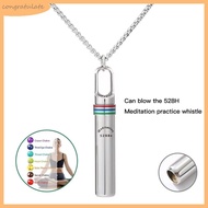 CONG 528 Hz Low Frequency Sound Meditation Necklace Accessory for Improved Focued