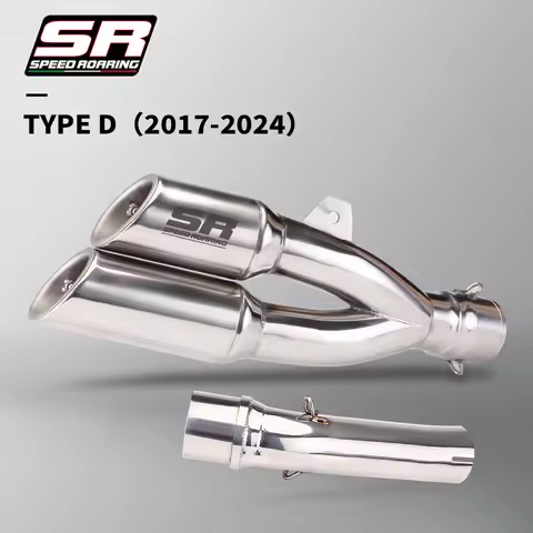 For Rebel 500 300 CM500 CM300 CMX500 CMX300 Slip On Motorcycle Exhaust Pipe 51MM Muffler With DB Kil