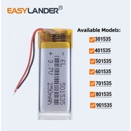 3.7V 401535 200mAh 301535 501535 601535 701535 801535 901535  Rechargeable Li-ion Polymer Lithium Ba