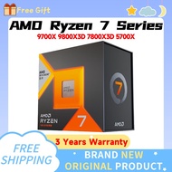 AMD Ryzen 7 9800X3D / 7800X3D / 9700X / 5700X CPU Processors(Provide three-years warranty service)