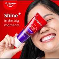 Colgate Optic White Purple Whitening Toothpaste 100g x2 Value Deal