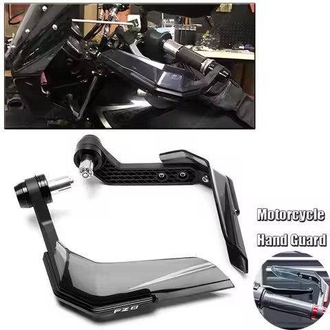 For YAMAHA FAZER FZ8 FZ 8 All Years Motorcycle Handguard Shield Hand Guard Protector Windshield Acce
