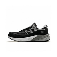 Original_New_Balance_NB990 v6 GRAY versatile casual sports shoes shock absorption and comfortable ru