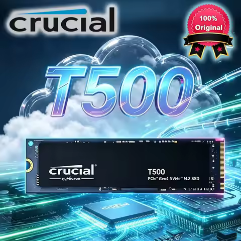 Crucial T500 1TB Gen4 NVMe M.2 SSD 7300MB/s Gaming Internal Solid State Drive for PS5 Laptop PC CT10