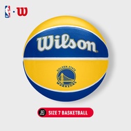 WILSON NBA Team Tribute Golden State Warriors Outdoor ลูกบาสเกตบอล WTB1300XBGOL Official Store