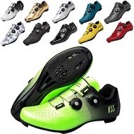 Professional Athletic Bicycle Shoes SPD Cycling Shoes Men Self-Locking Road Bike Shoes Women Cycling Sneakers MTB Mountain Bike
