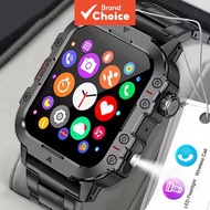 Military Smart Watch 2025 New Men Waterproof Outdoor Sports Fitness Tracker Health Monitor 1.44 Inch