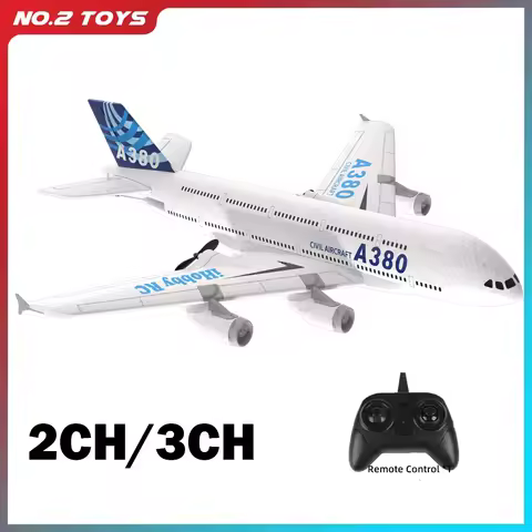 A380 Airplane Airbus RC Airplane Foam Toys 2.4G Glide Fixed Wing RTF Plane Outdoor Toys Drone Modle 