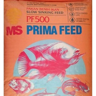 Pakan Benih Ikan Bibit Ikan Lele Nila Gurame Prima Feed Pf 500 Repack