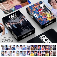 IH ใหม่ 96 ชิ้น/กล่อง BUS Lomo Card เพราะคุณ I Shine Idol การ์ดสองด้านทองแดง Aa Thai Nex Pembwasu ภู