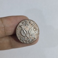 VOC 1748 Ancient Coin Original Old Dutch Money Antique Collection Rare Numismatic