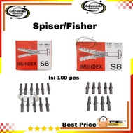 Wall Spiser S6, S8 Fisher Imundex Wall/