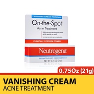 Neutrogena On-The-Spot Acne Spot Treatment Acne Treatment Medicine to Treat Face Acne, Gentle 0.75oz
