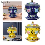 Devoko Enamel Pot Copper Hot Pot Alcohol Hot Pot Restaurant Warming Pot Old Beijing Hot Pot