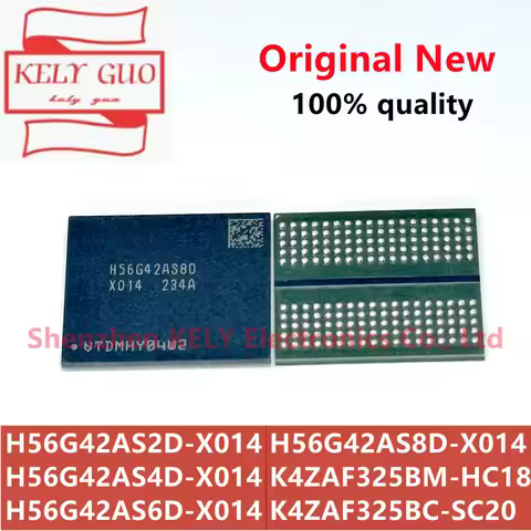 100% New H56G42AS4D-X014 H56G42AS8D-X014 H56G42AS6D-X014 H56G42AS2D-X014 K4ZAF325BM-HC18 K4ZAF325BC-
