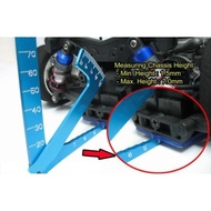 "I-RC" Remote Control Car 1/10 1/12 1/18 1/28 All-in-One Aluminum Alloy Adjustable Ruler Car Height 