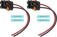 AUTOKAY 2Pcs Fan Cooling Connector Pigtail Wiring Harness Compatible with Ford Chevrolet Corvette Ca