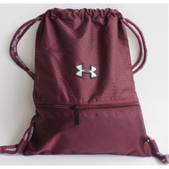 UNDER ARMOUR Waterproof Drawstring Bag Unisex - Maroon