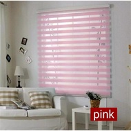 RNS Bidai Tingkap | Modern Zebra Blinds | Blind Curtain | Zebra Bidai Outdoor | Roller Blind | Stock