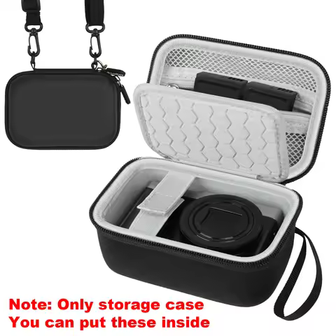 Compatible with Panasonic Lumix DC-TZ99-K Empty Case Only] Dedicated Storage Case Camera Bag Protect